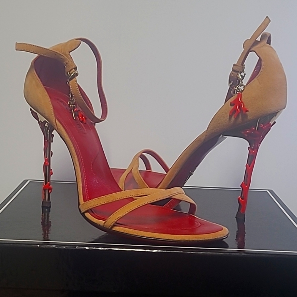 Cesare Paciotti Coral Heel shoes 38.5
